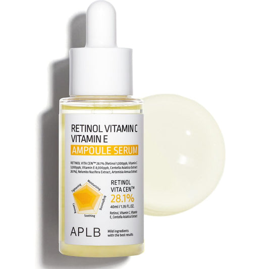 [APLB] RETINOL VITAMIN C VITAMIN E AMPOULE SERUM 40ml