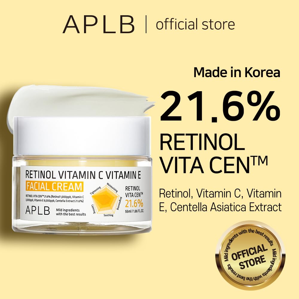 APLB RETINOL VITAMIN C VITAMIN E FACIAL CREAM 55ml