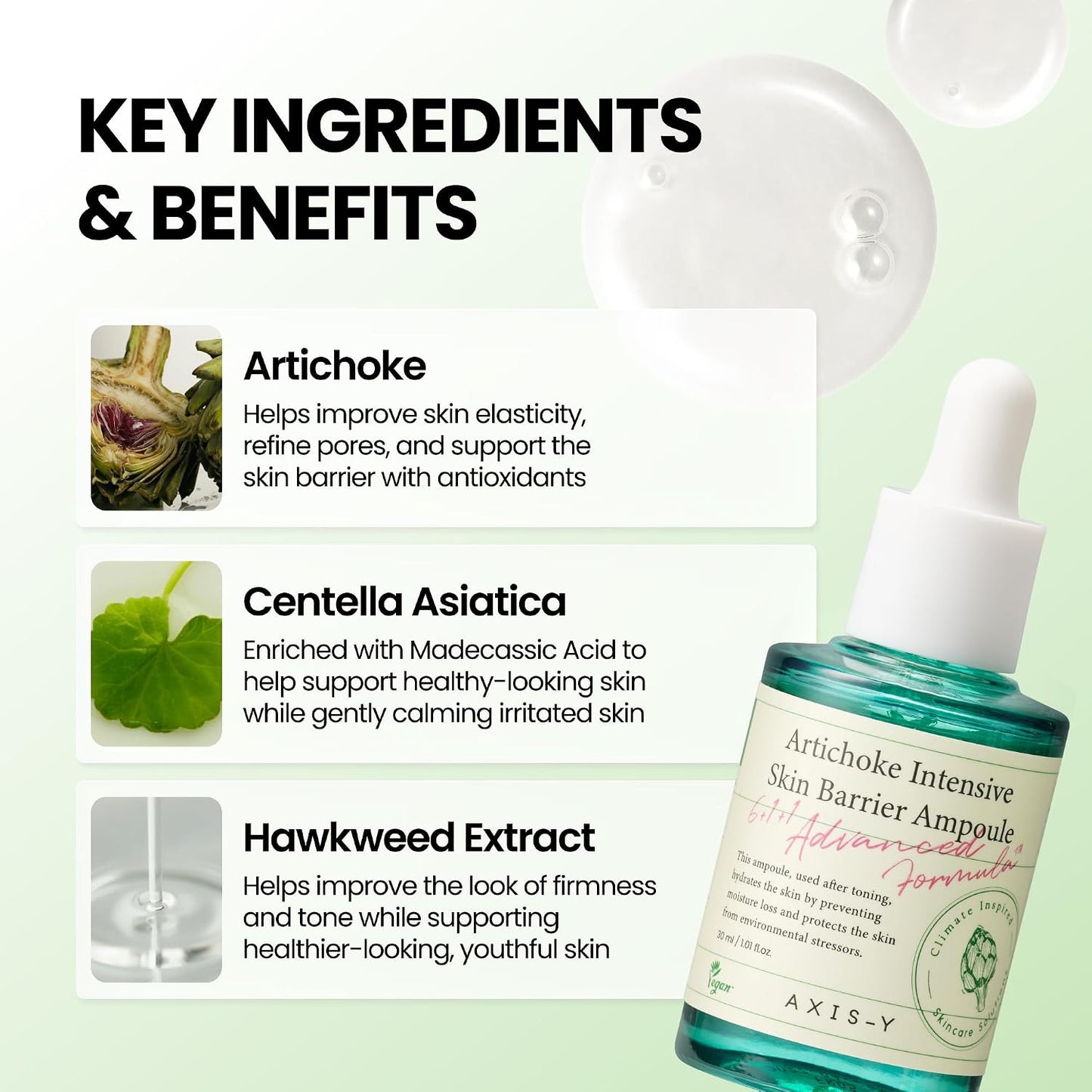 [Axis-Y] Artichoke Intensive Skin Barrier Ampoule 30ml