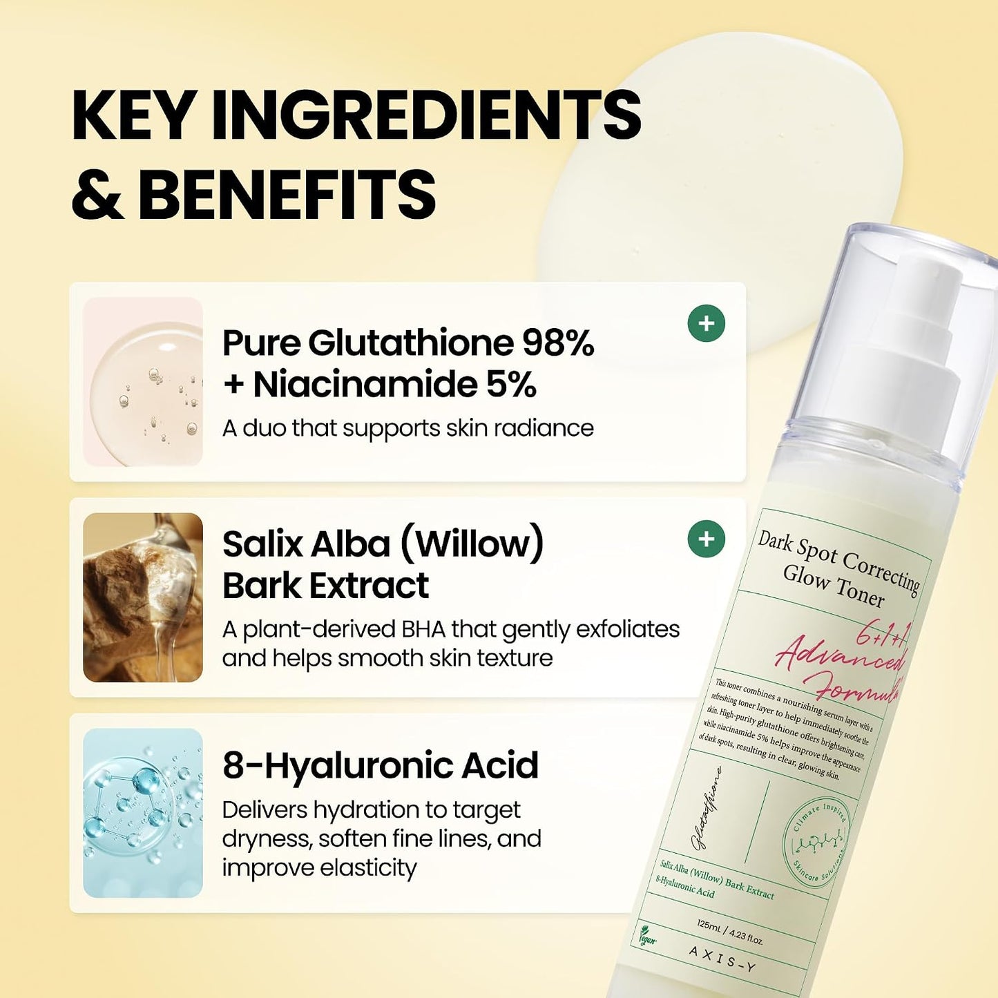 [Axis-Y] Dark Spot Correcting Glow Toner 125ml
