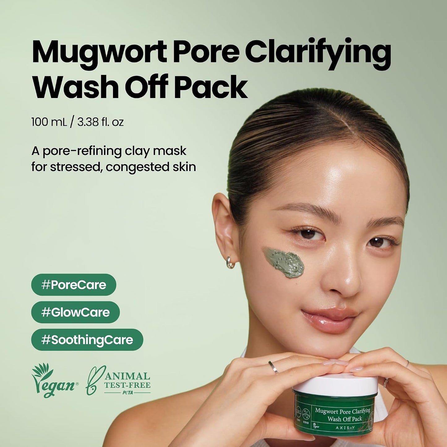 [Axis-Y] Mugwort Pore Clarifying Wash Off Pack 100ml