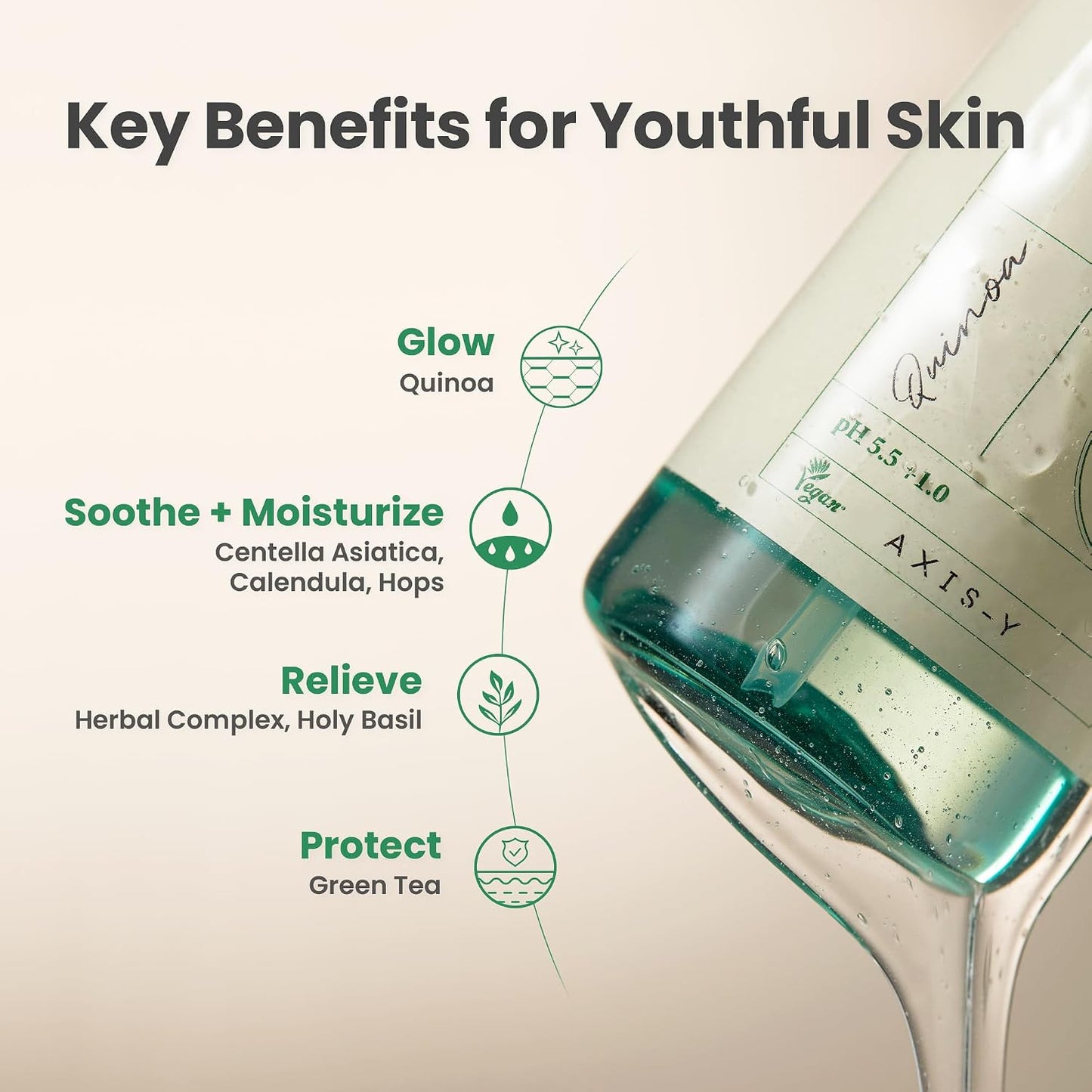 [Axis-Y] Quinoa One-Step Balanced Gel Cleanser 180ml