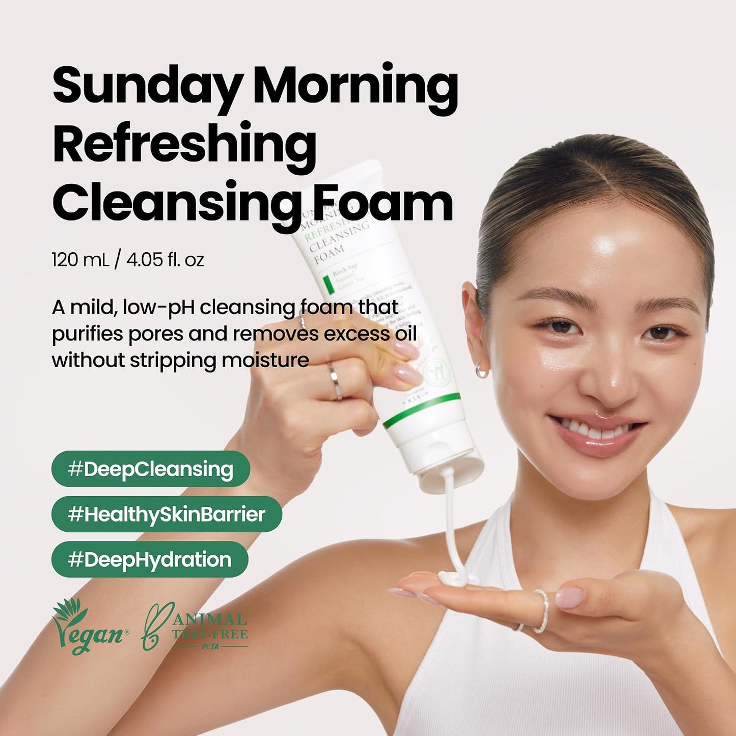 [Axis-Y] Sunday Morning Refreshing Cleansing Foam 120ml