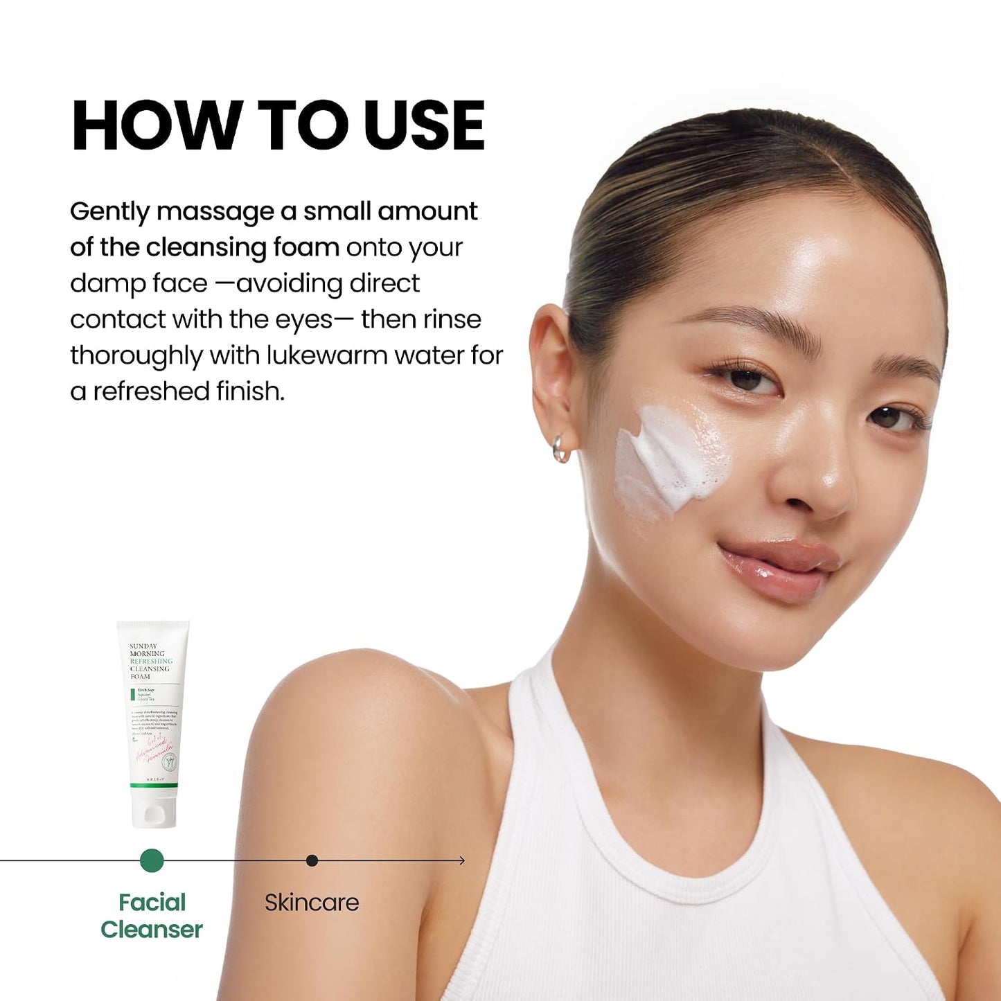 [Axis-Y] Sunday Morning Refreshing Cleansing Foam 120ml