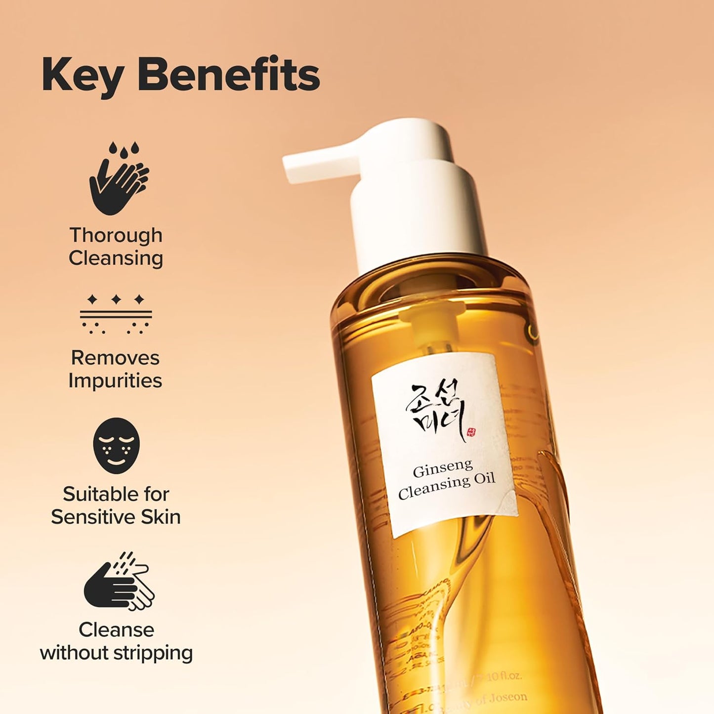 [Beauty of Joseon] (Re) Ginseng Cleansing Oil 210ml