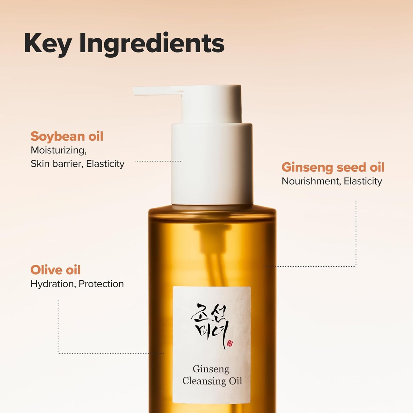 [Beauty of Joseon] (Re) Ginseng Cleansing Oil 210ml