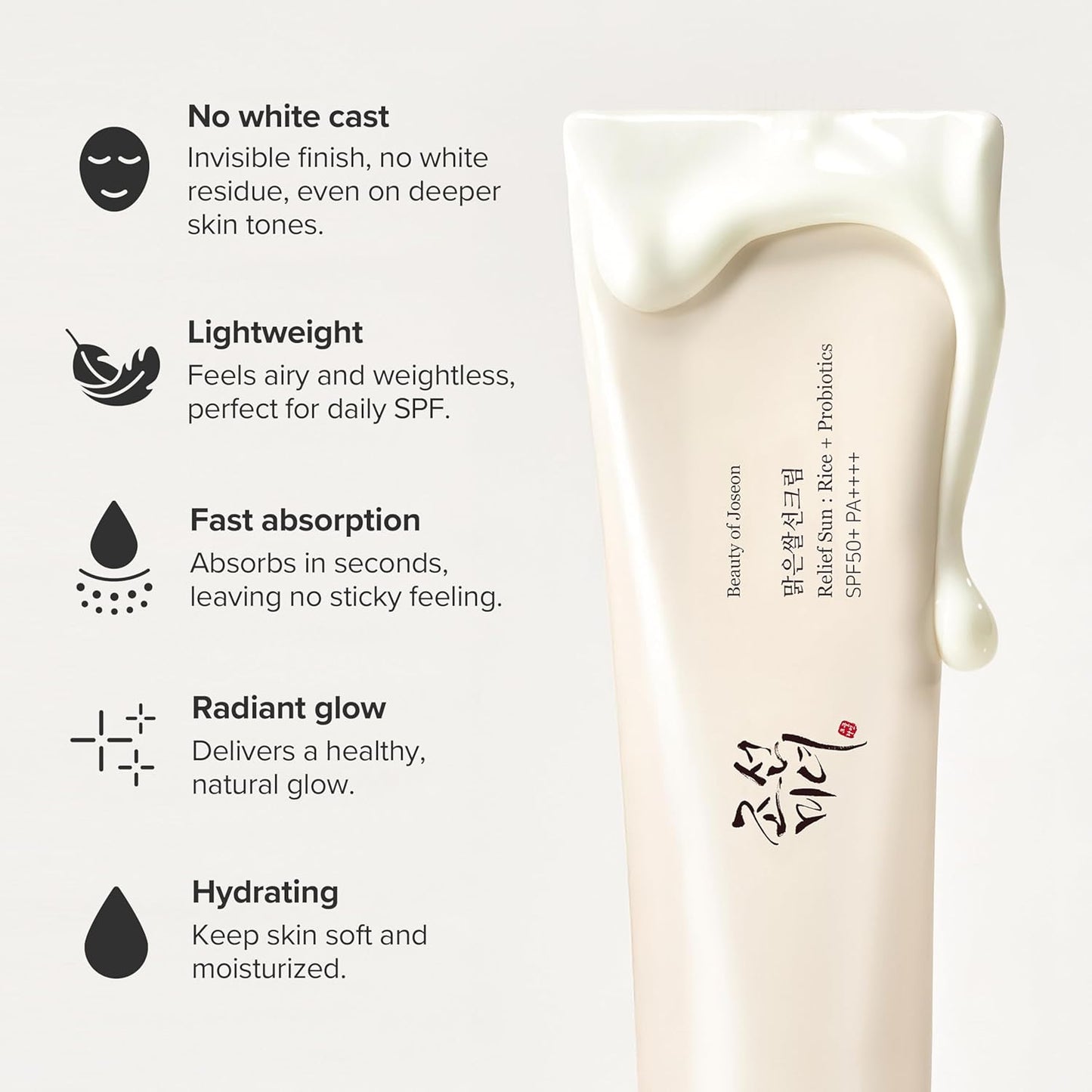 [Beauty of Joseon] Relief Sun: Rice + Probiotics 50ml