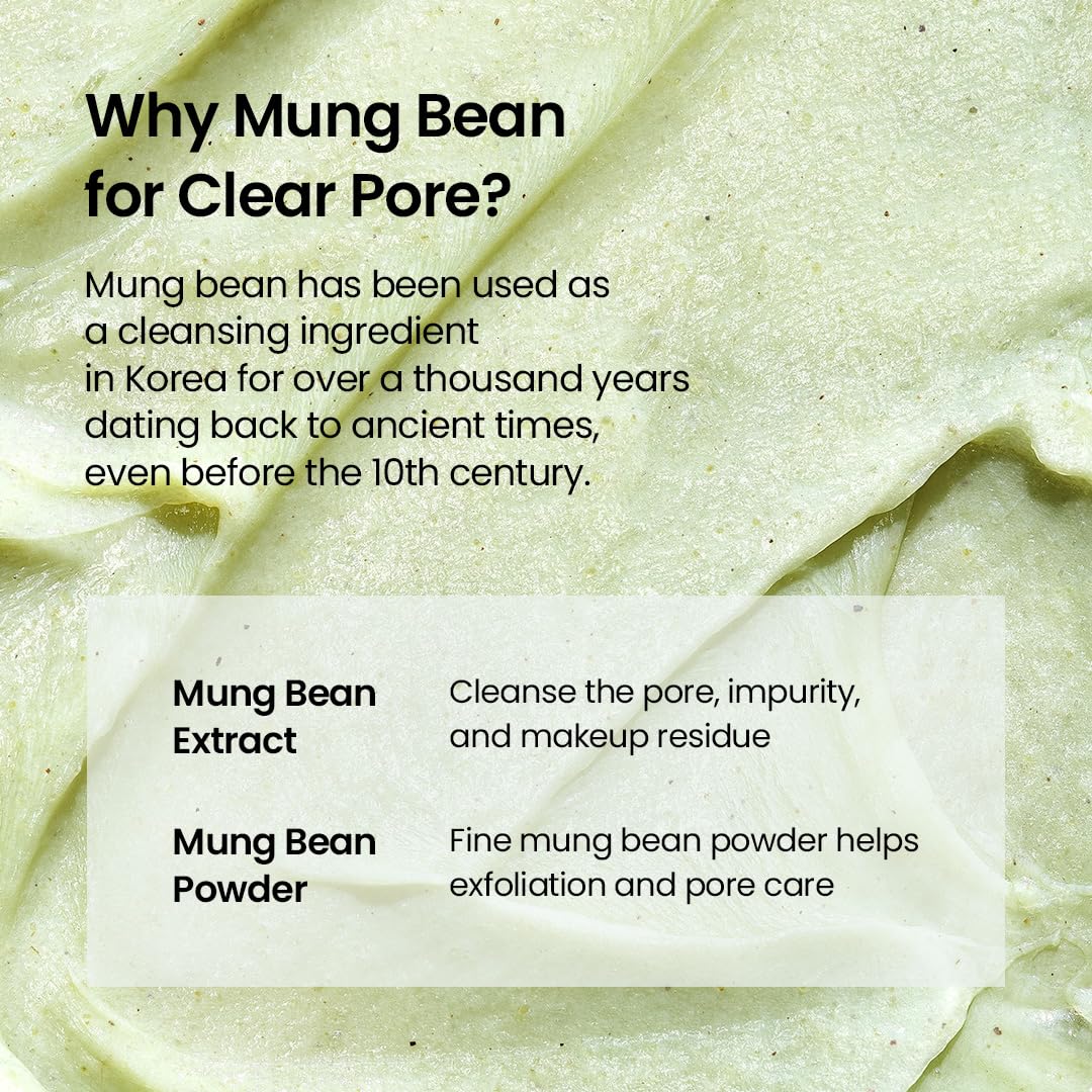 [BEPLAIN] Mung Bean Cleansing Foam 160ml