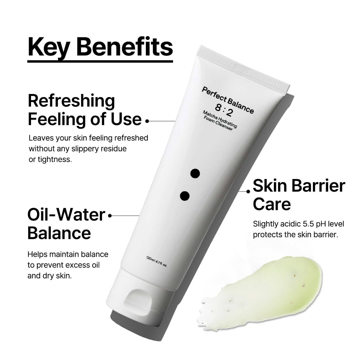 [B:Lab] Matcha Hydrating Foam Cleanser 120ml