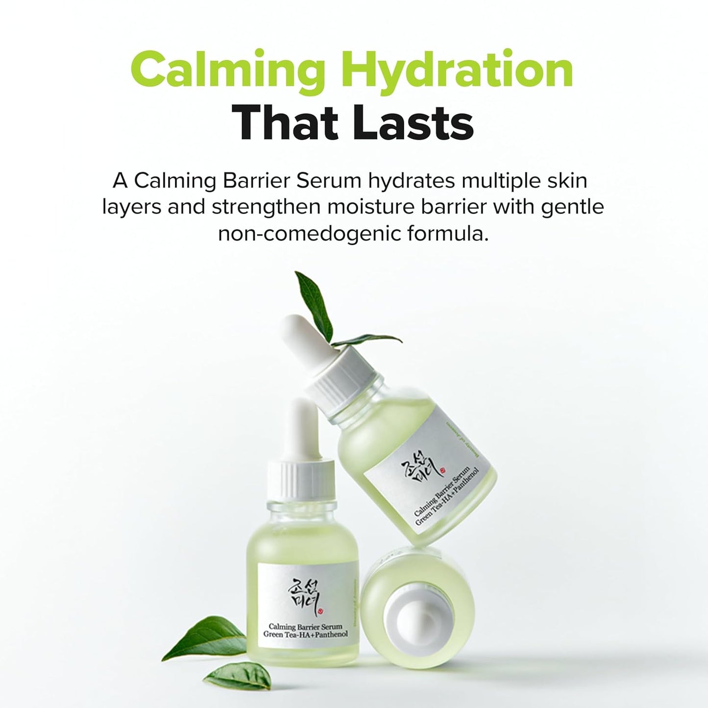 [Beauty of Joseon] Calming Serum: Green Tea + Panthenol 30ml