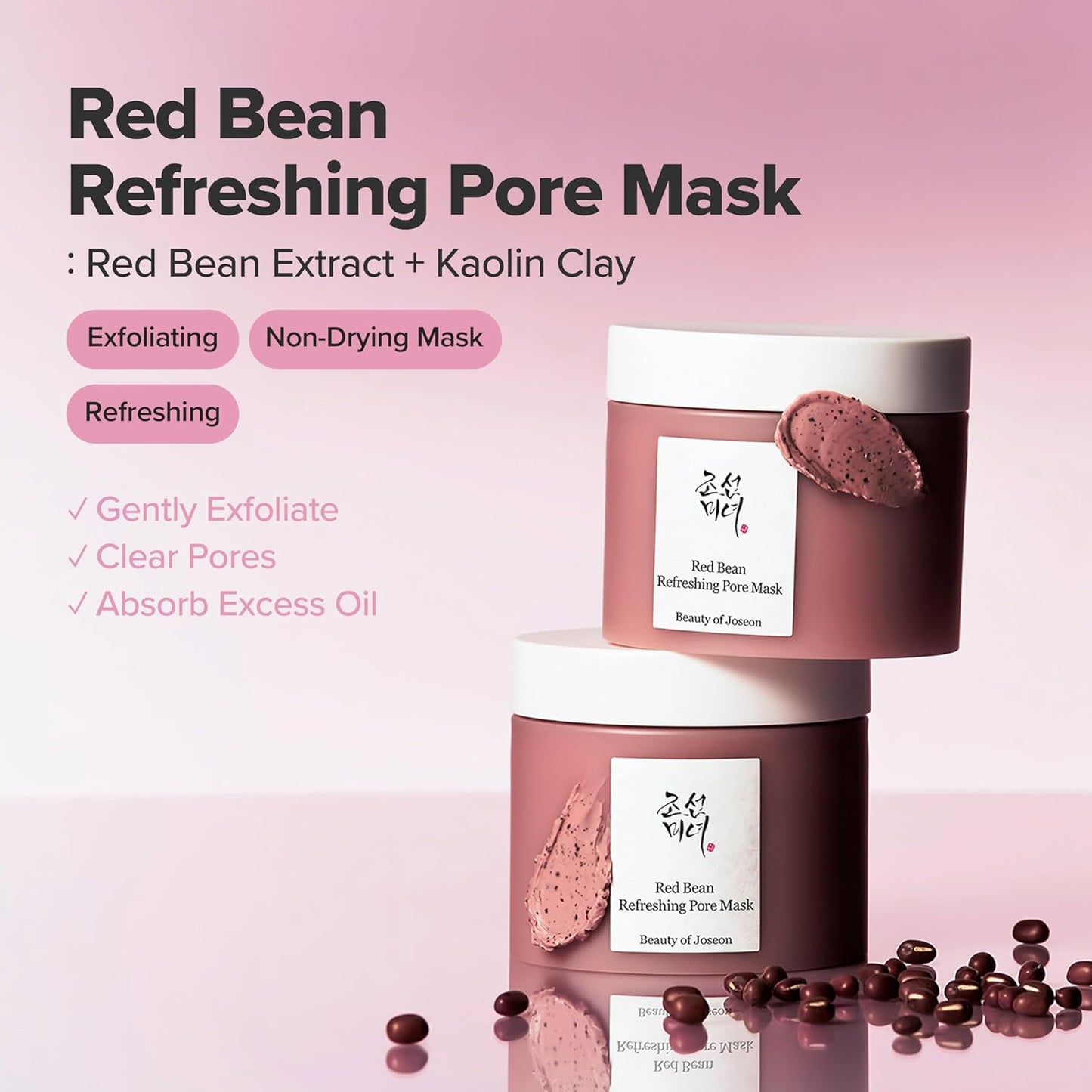 [Beauty of Joseon] Red Bean Refreshing Pore Mask 140ml