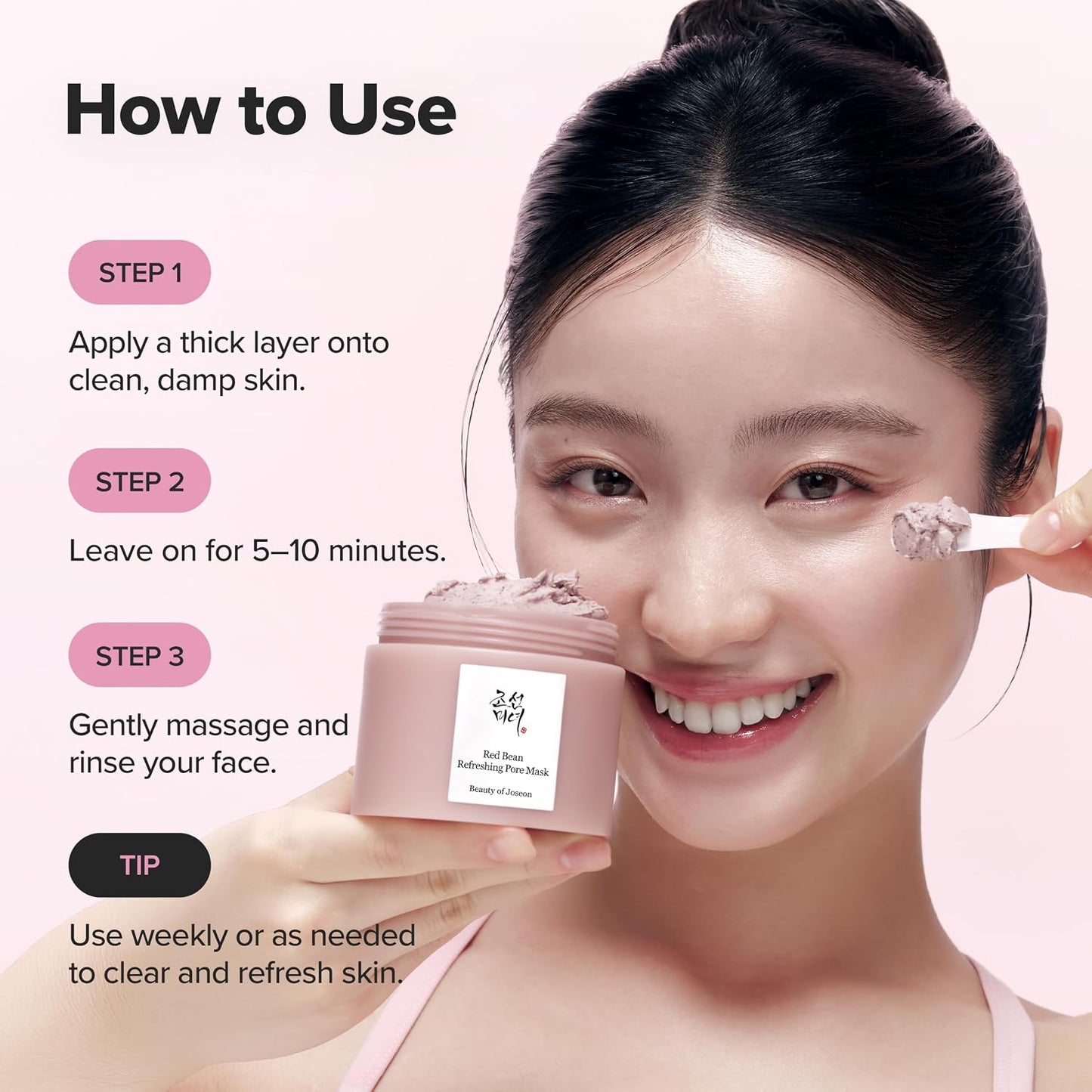 [Beauty of Joseon] Red Bean Refreshing Pore Mask 140ml