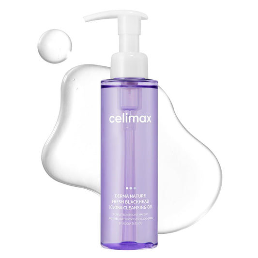 [CELIMAX] DERMA NATURE FRESH BLACKHEAD JOJOBA CLEANSING OIL 150ML