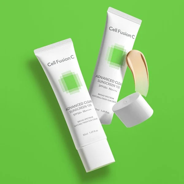 [CELL FUSION C] ADVANCED CLEAR SUNSCREEN 100 SPF50 PA++++