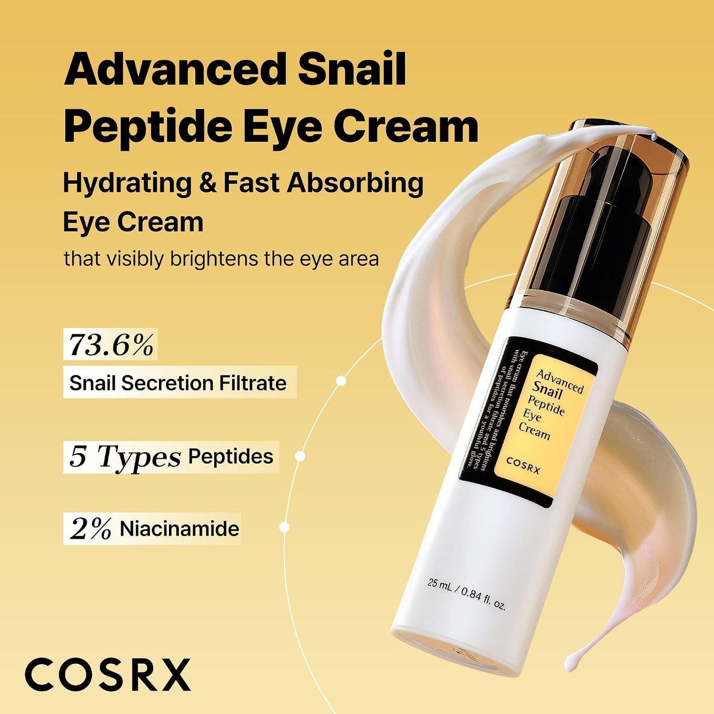 [COSRX] Advanced Snail Peptide Eye Cream 25ml