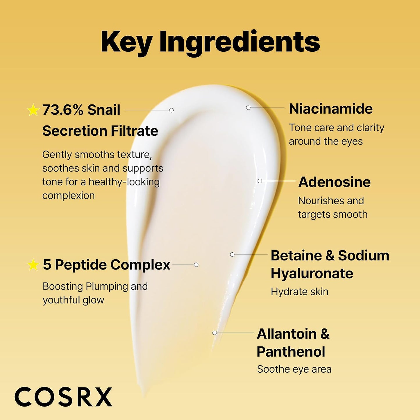 [COSRX] Advanced Snail Peptide Eye Cream 25ml