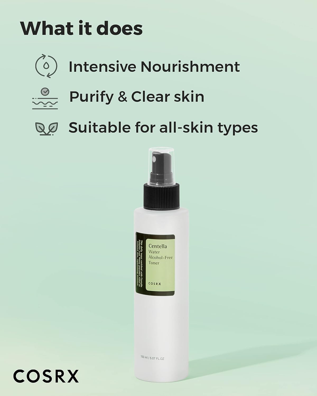 [COSRX] Centella Water Alcohol-Free Toner 150ml