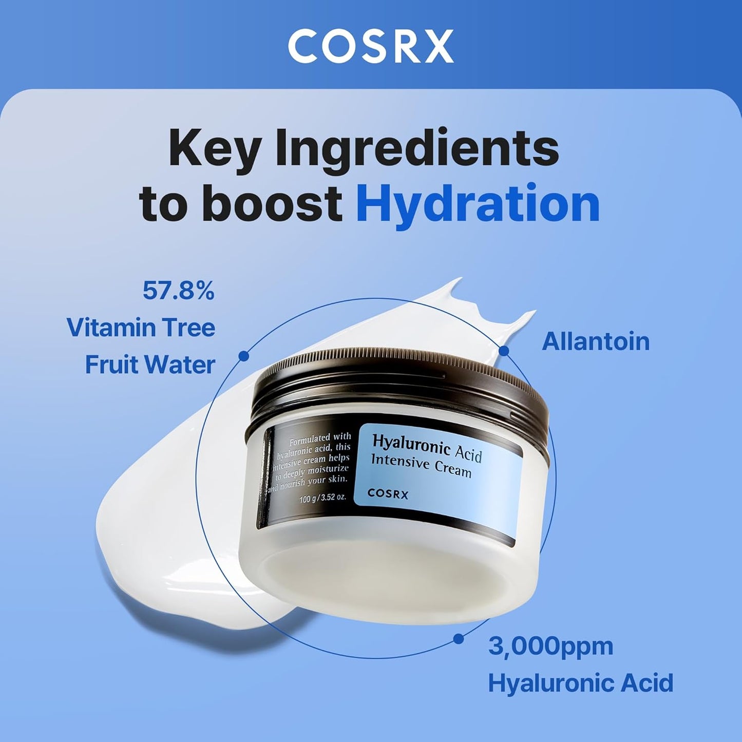 [COSRX] Hyaluronic Acid Intensive Cream 100g