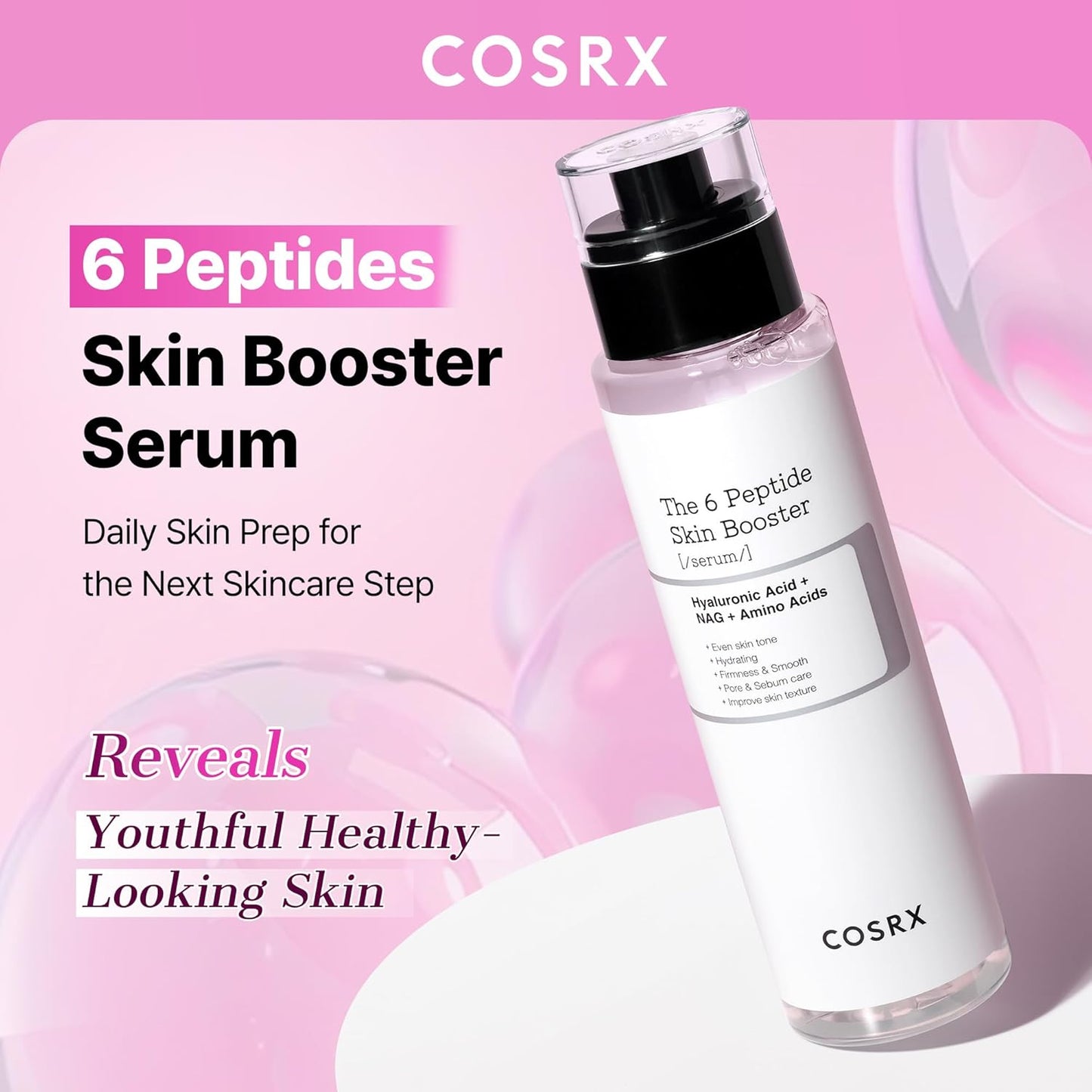 [COSRX] The 6 Peptide Skin Booster Serum 150ml