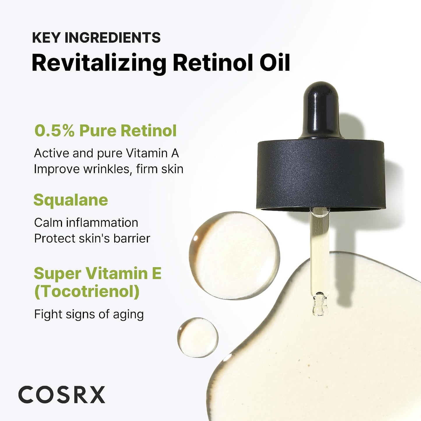 [COSRX] The Retinol 0.5 Oil 20ml