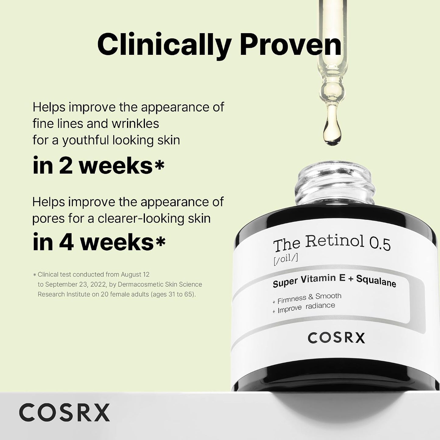 [COSRX] The Retinol 0.5 Oil 20ml
