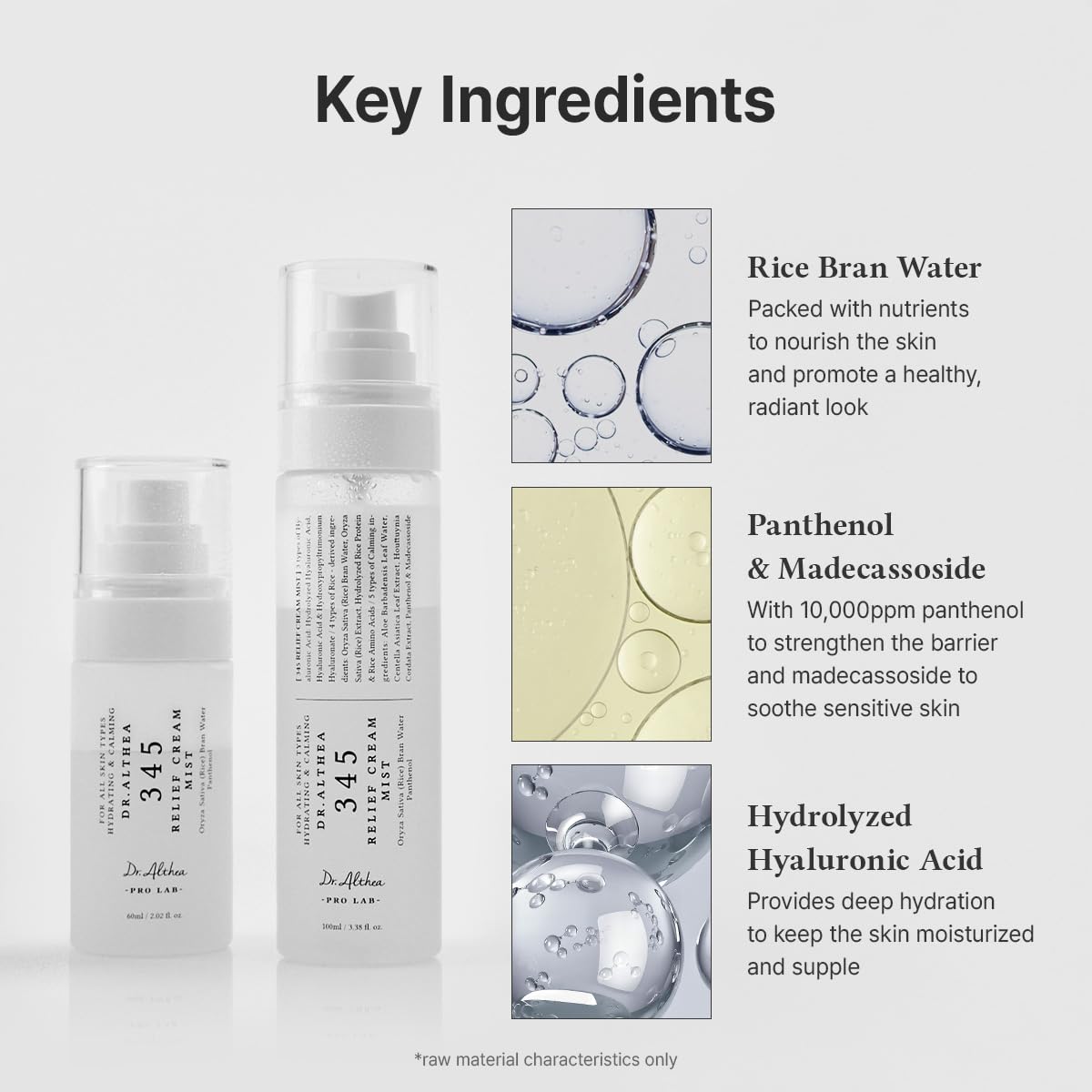 [Dr.Althea] 345 Relief Cream Mist 60ml