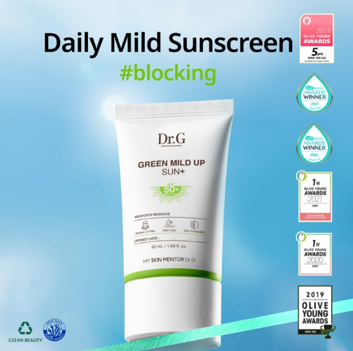 [Dr.G] Green Mild Up Sun+ 50ml 2022