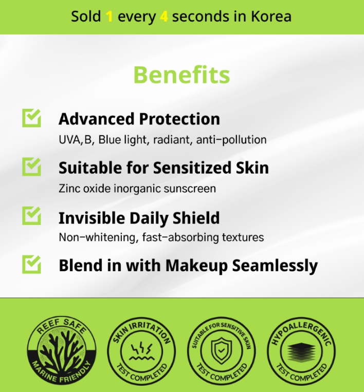 [Dr.G] Green Mild Up Sun+ 50ml 2022