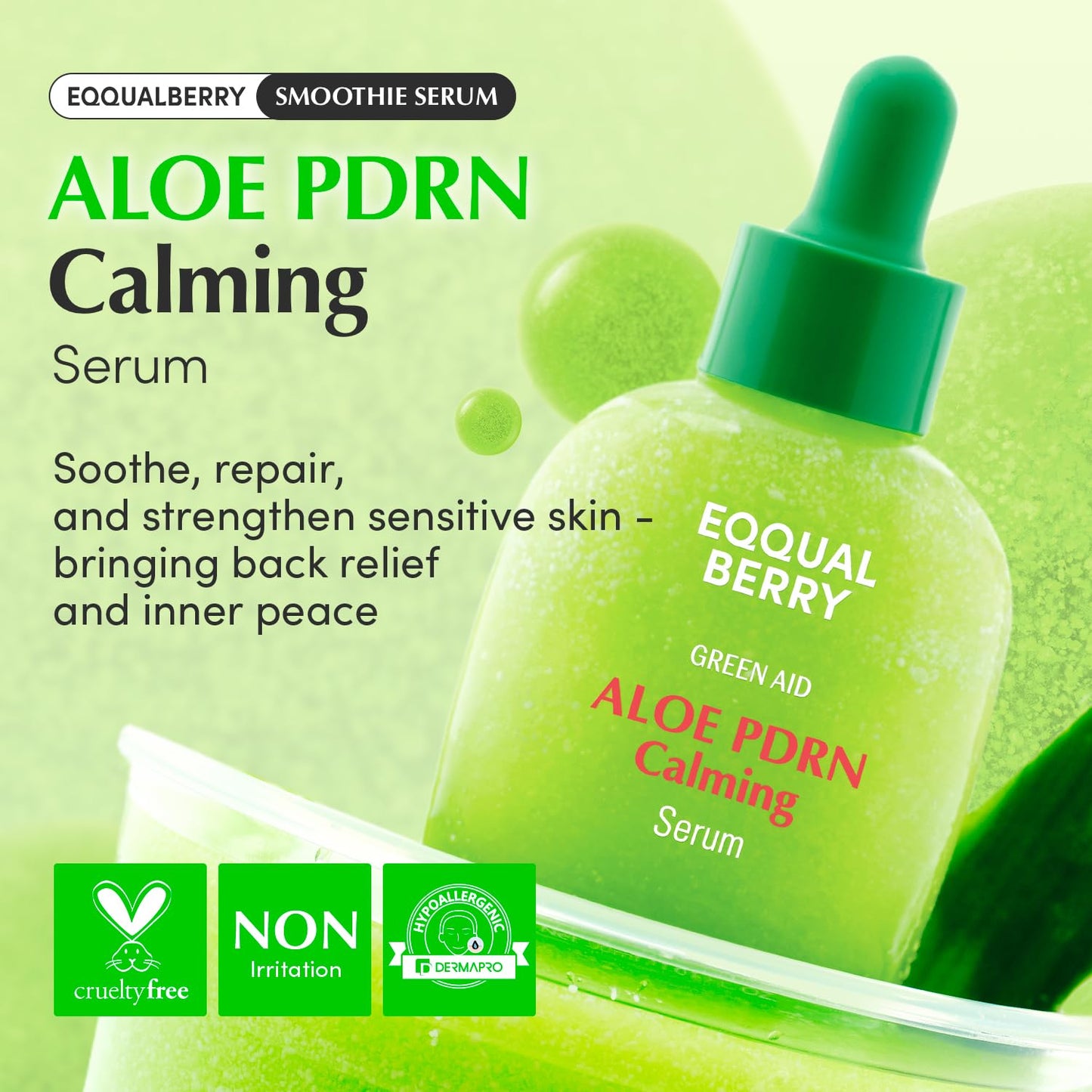[EQQUALBERRY] ALOE PDRN CALMING SERUM 30ml/ALOEPDRN