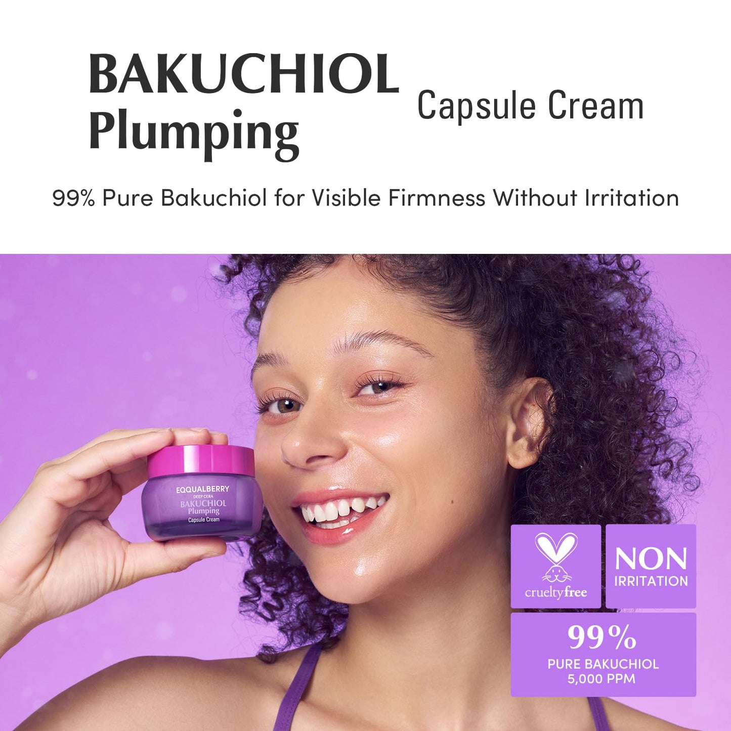 [EQQUALBERRY] Bakuchiol Plumping Capsule Cream