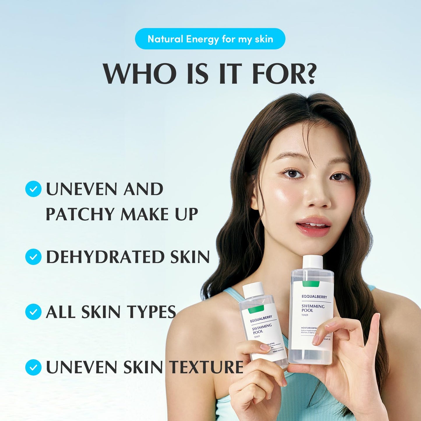 [EQQUALBERRY] Swimming pool Toner 300ml