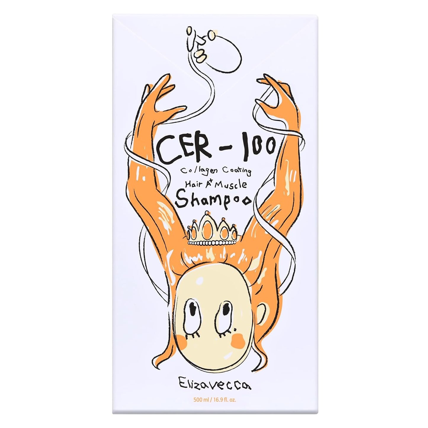 [Elizavecca] CER-100 Collagen Coating Hair Muscle Shampoo 500ml