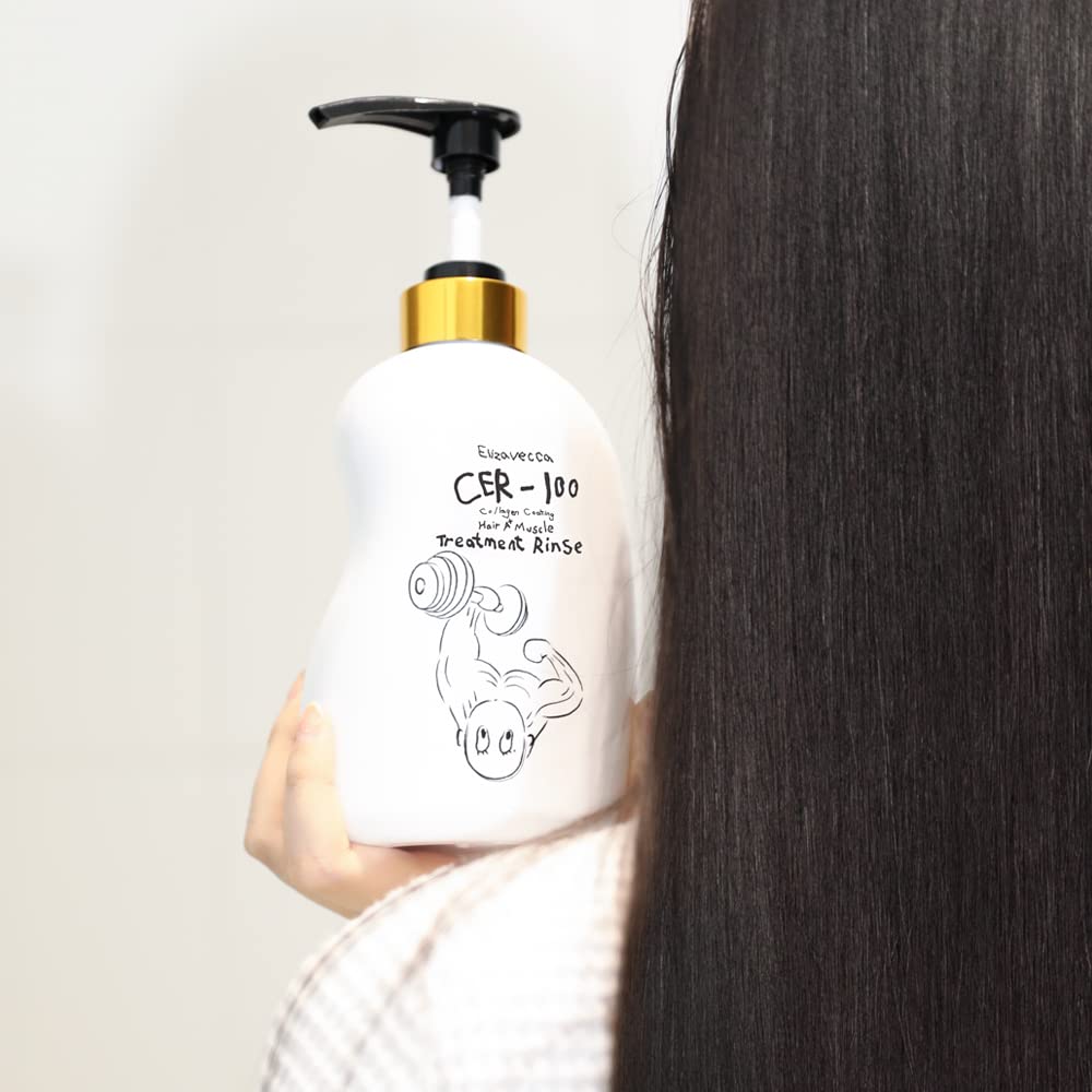 [Elizavecca] CER-100 Collagen Coating Hair Muscle Treatment Rinse 500ml