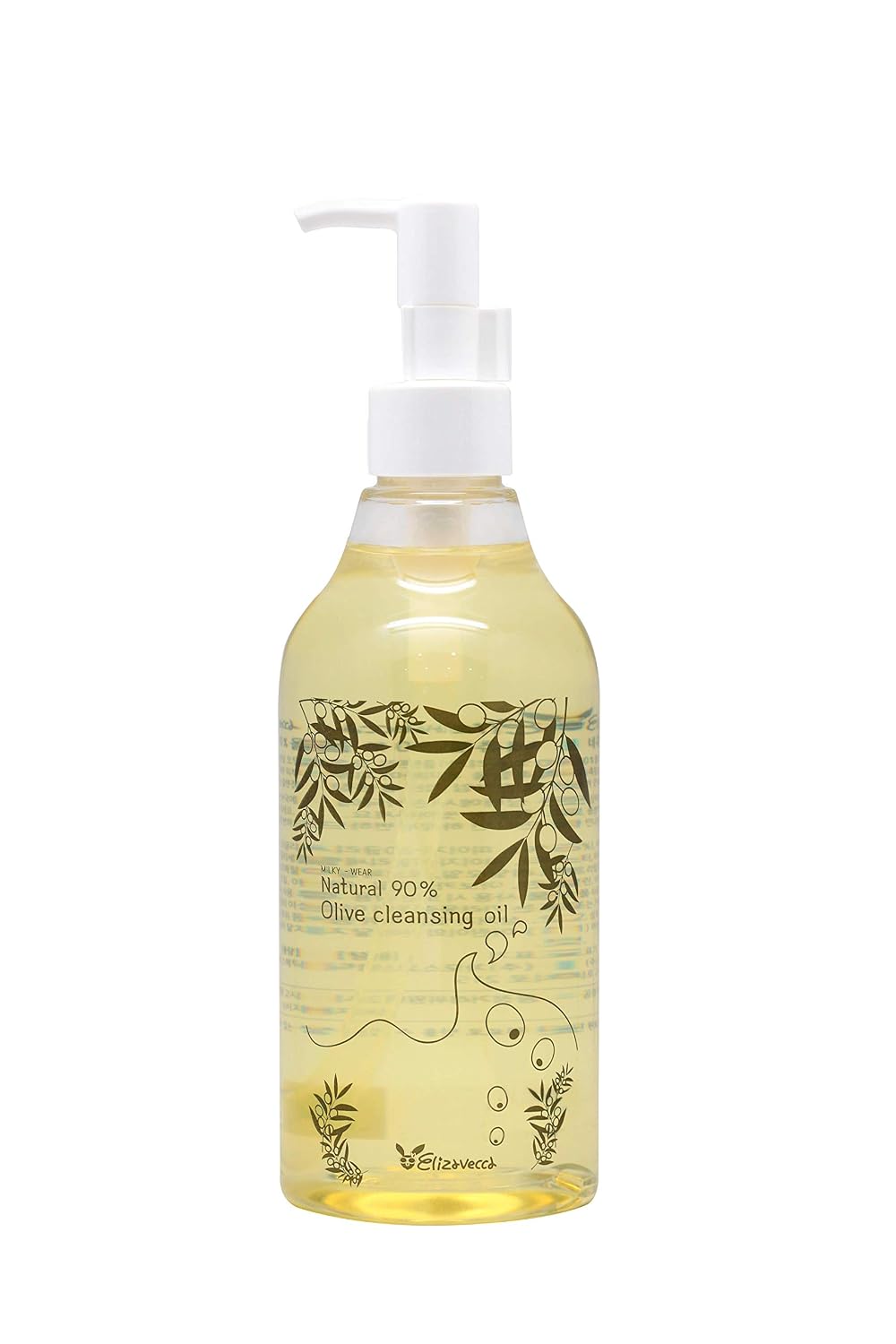 [Elizavecca] Milky Wear Natural 90% Olive Cleansing Oil 300ml