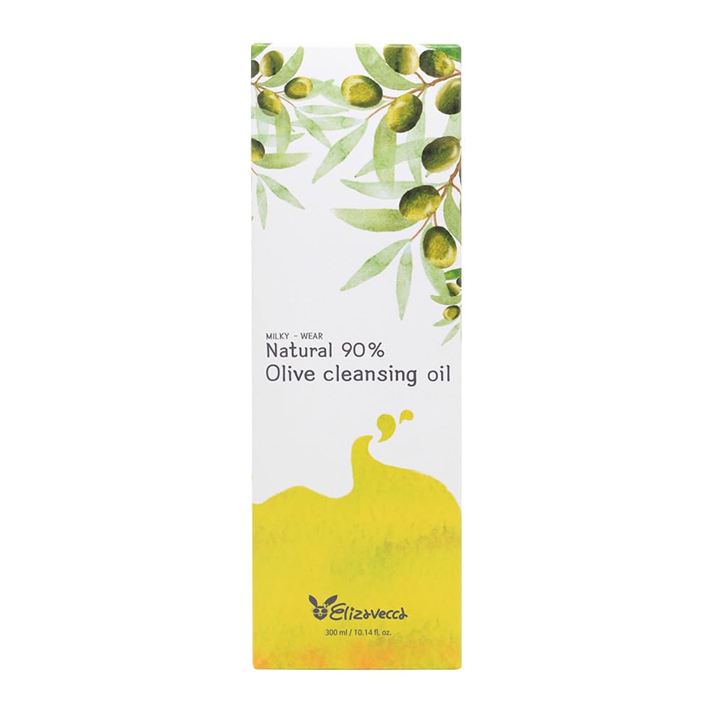 [Elizavecca] Milky Wear Natural 90% Olive Cleansing Oil 300ml