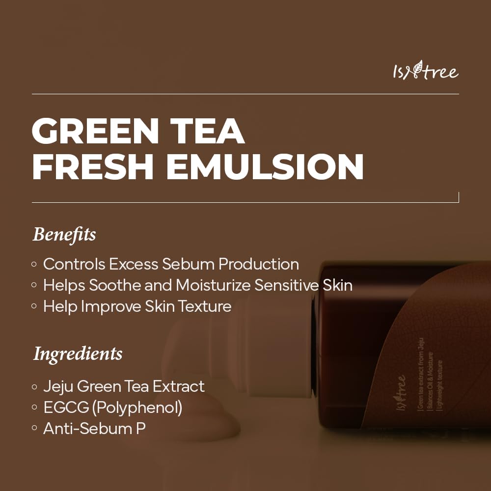 [Isntree] Green Tea Fresh Emulsion 120ml