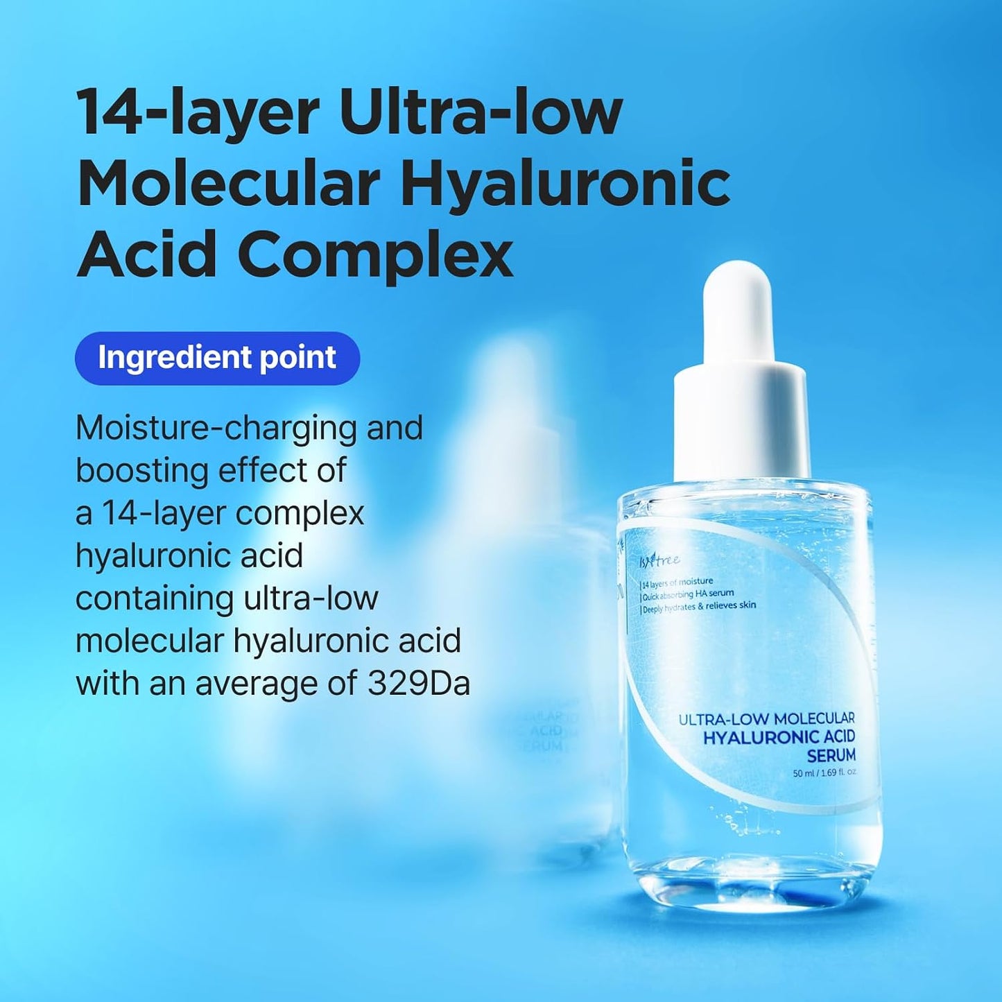 [Isntree] Ultra-Low Molecular Hyaluronic Acid Serum 50ml