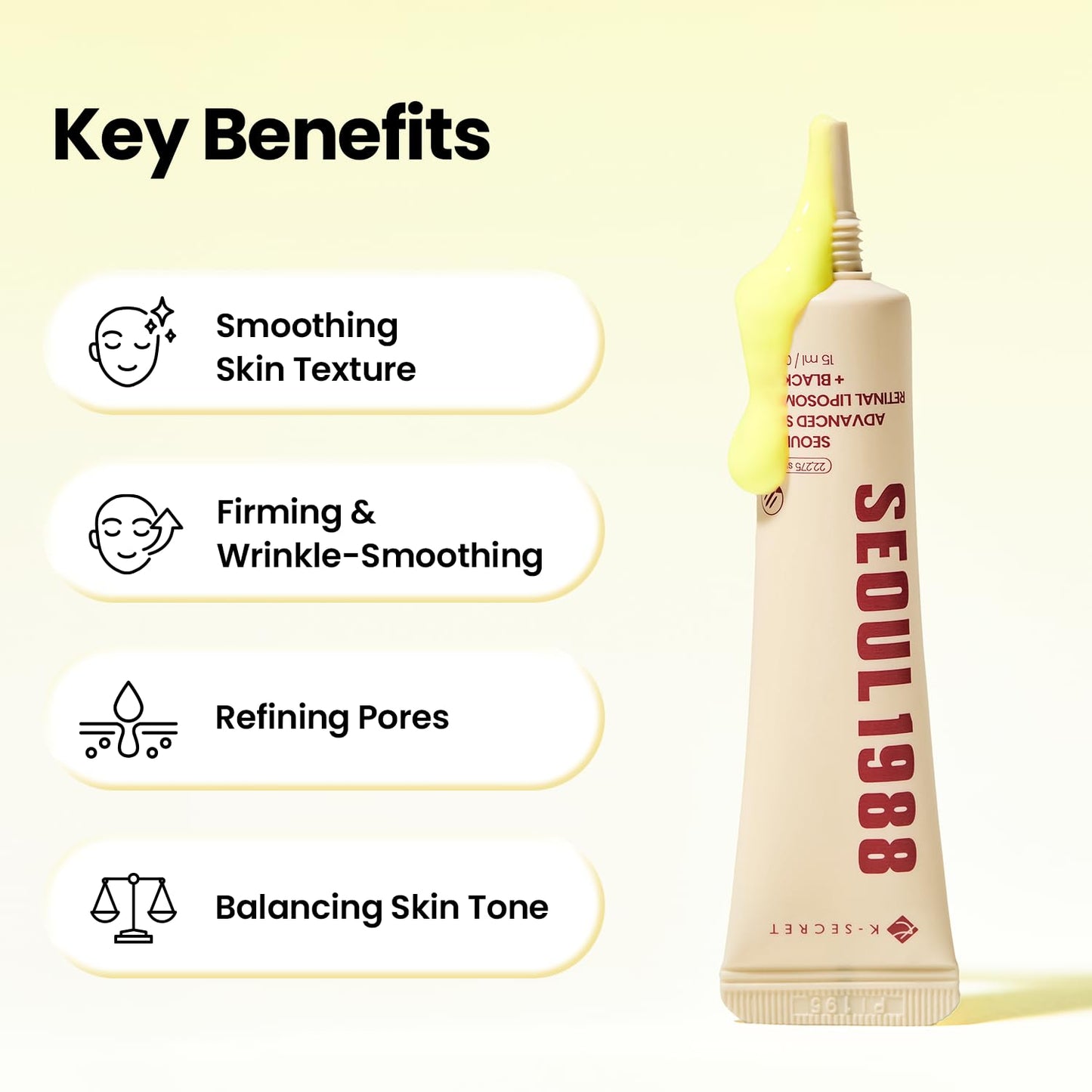 [KSECRET] SEOUL 1988 Advanced Shot: Retinal Liposome 12% + Black Rice 15g