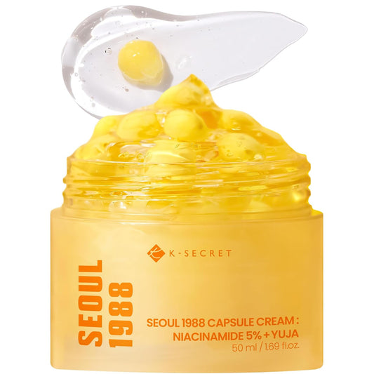 [KSECRET] SEOUL 1988 Capsule Cream: Niacinamide 5% + Yuja 50g