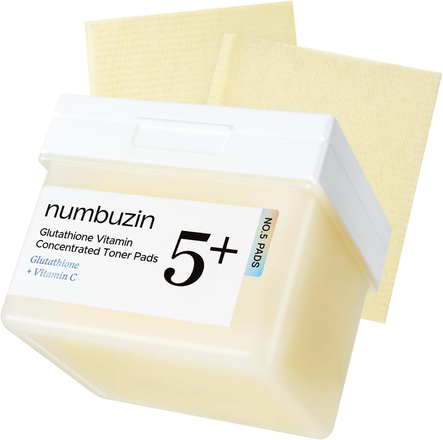 [NUMBUZIN] No.5+ Glutathione Vitamin Concentrated Toner Pads