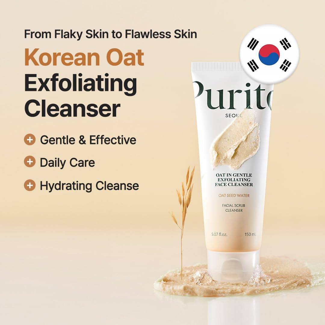 [PURITO] Oat-in Gentle Exfolating Face Cleanser