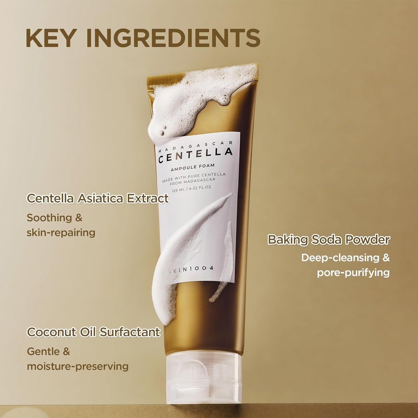 [SKIN1004] Madagascar Centella Ampoule Foam 125ml