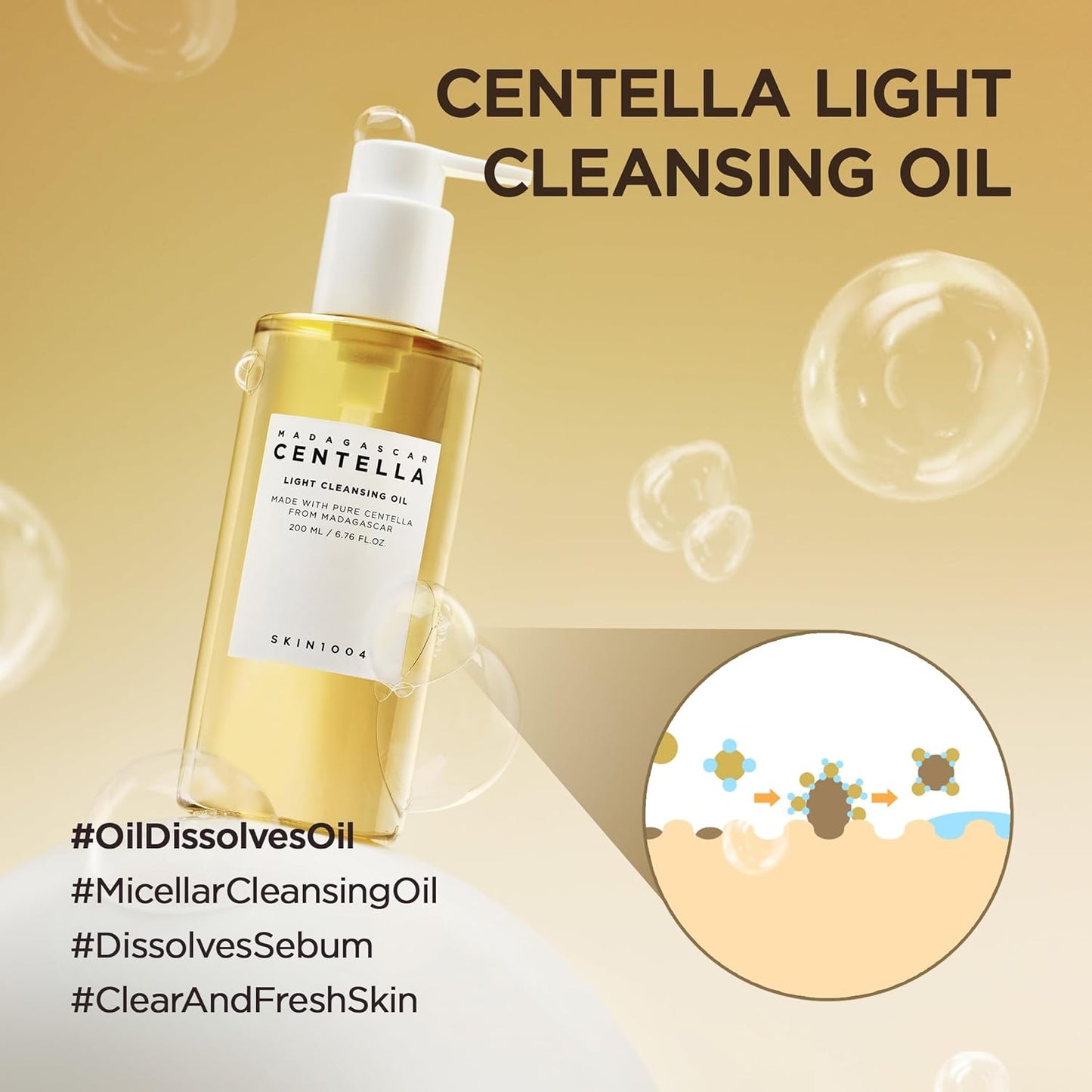 [SKIN1004] Madagascar Centella Light Cleansing Oil 200ml