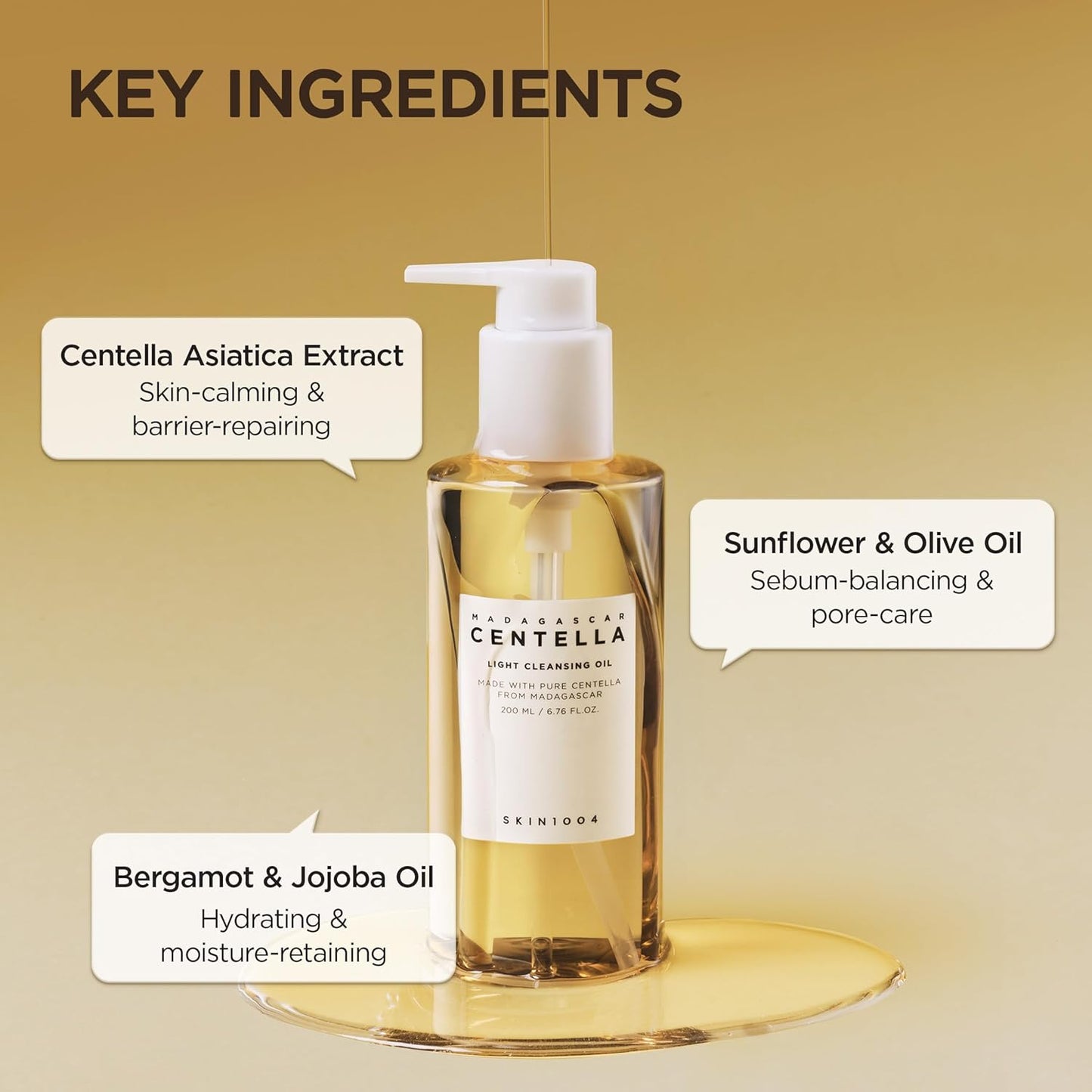 [SKIN1004] Madagascar Centella Light Cleansing Oil 200ml