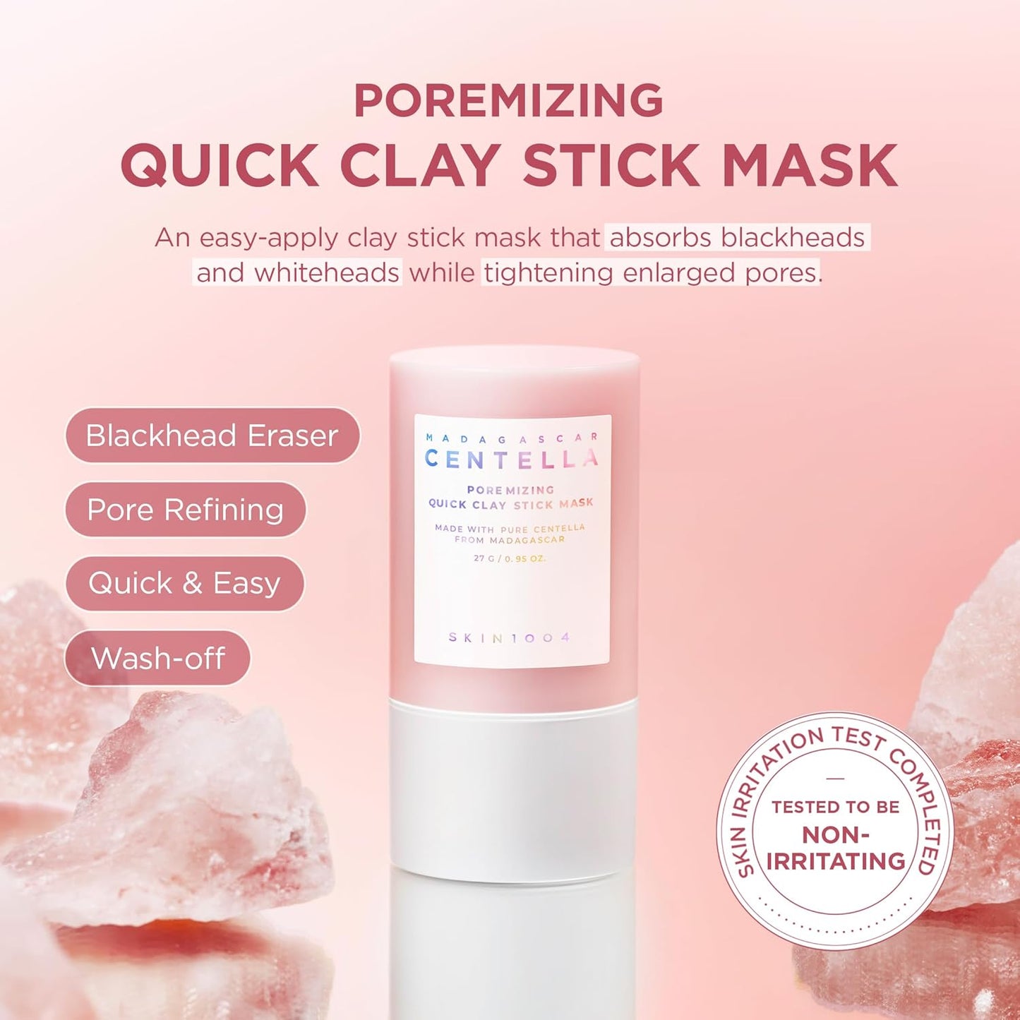 [SKIN1004] Madagascar Centella Poremizing Quick Clay Stick Mask 27g
