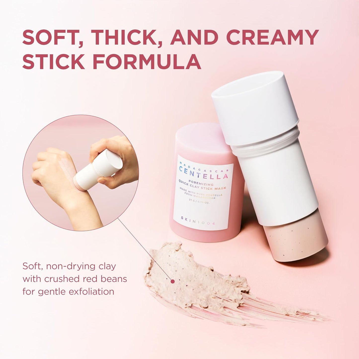 [SKIN1004] Madagascar Centella Poremizing Quick Clay Stick Mask 27g
