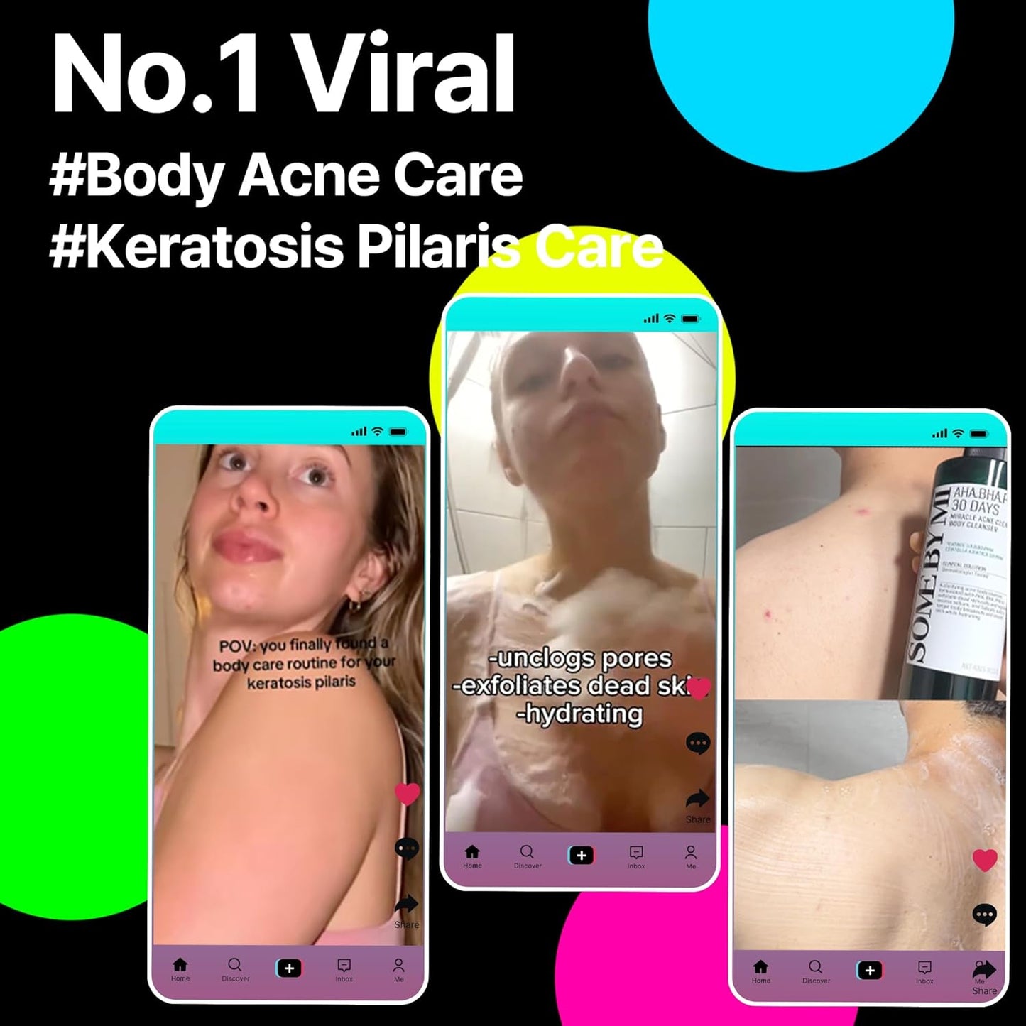 [SOME BY MI] AHA-BHA-PHA 30 DAYS MIRACLE ACNE CLEAR BODY CLEANSER 400g