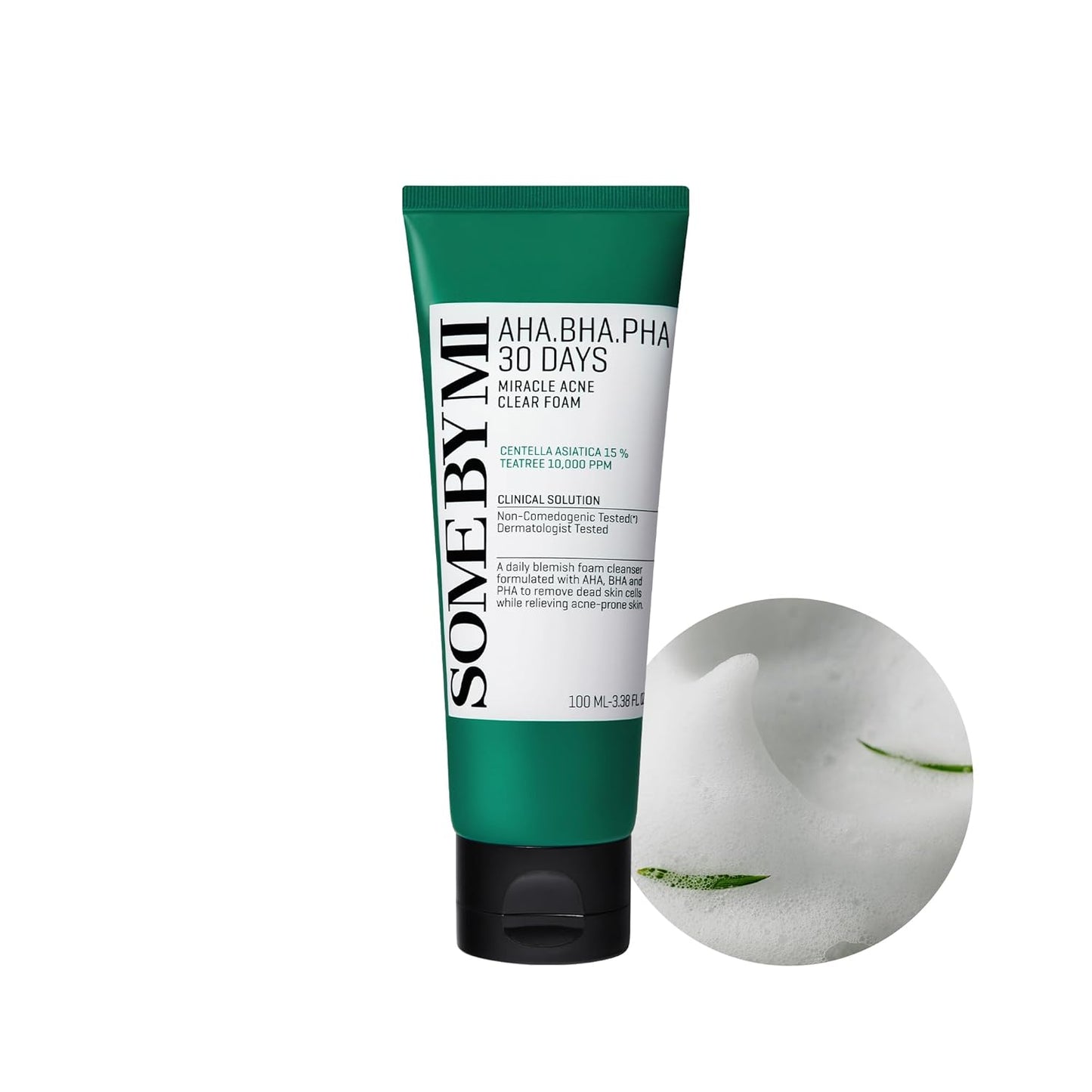 [SOME BY MI] AHA-BHA-PHA 30 DAYS MIRACLE ACNE CLEAR FOAM 100ml