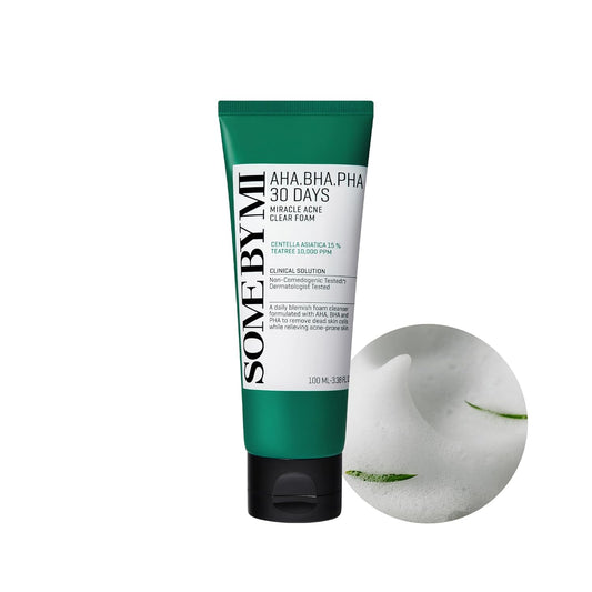 [SOME BY MI] AHA-BHA-PHA 30 DAYS MIRACLE ACNE CLEAR FOAM 100ml