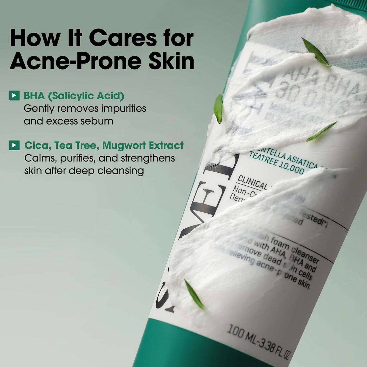 [SOME BY MI] AHA-BHA-PHA 30 DAYS MIRACLE ACNE CLEAR FOAM 100ml